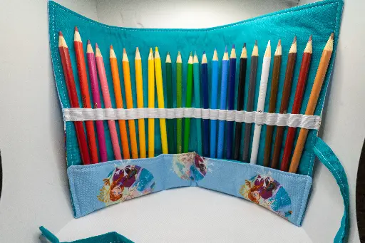 Colored Pencil Roll